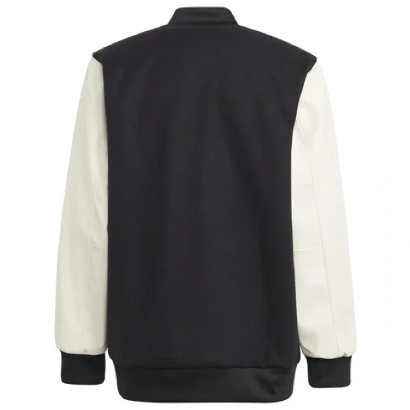 Adidas women’s Black and White Varsity Jacket - Picture 2 of 5
